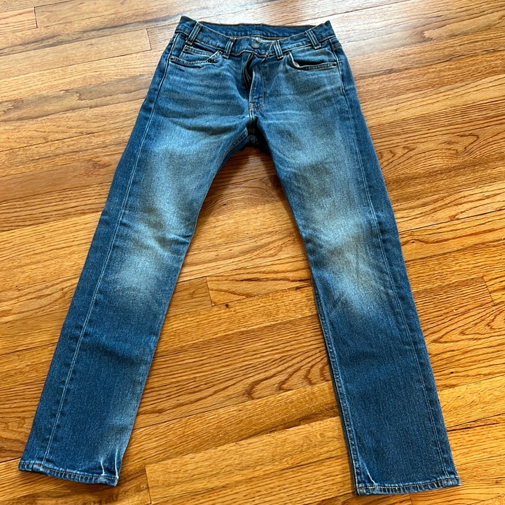 Levi’s low rise flare jeans